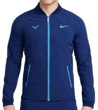 Nike Dri-FIT Rafa Nadal Tennis Jacket DV2885-492 Men's Size Large