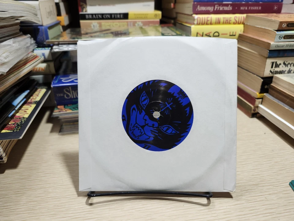 The Action Suits!: Cancer Father (Man's Ruin Records) NM Clear 7" Alt Indie 1996 - Image 4 of 4