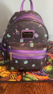 Disney Parks Loungefly Hocus Pocus Halloween 2021 Mini Backpack Purple Disney Parks Loungefly Hocus Pocus Halloween 2021 Mini  main image 4