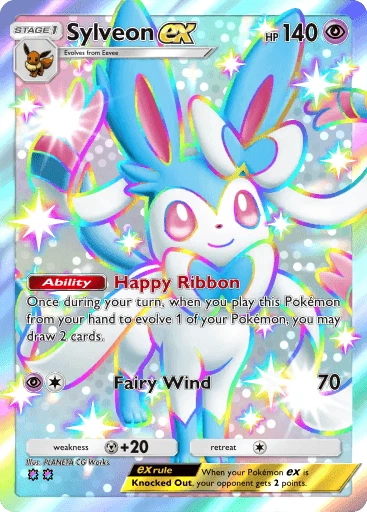 Sylveon Pokmon TCG Rare Individual Collectible Card Game Cards for sale |  eBay