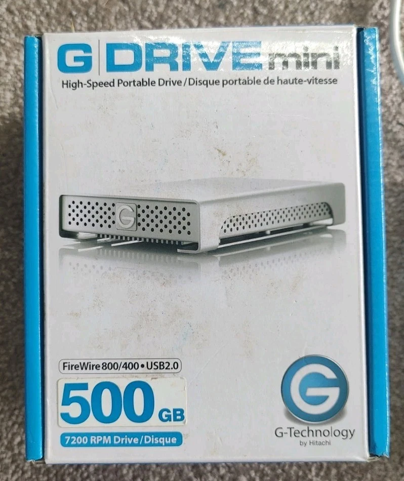 G-Technology G-Drive Mini External Hard Drive 500GB - Image 2 of 4