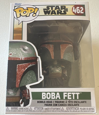 Funko Pop! Star Wars Boba Fett #462 Wackelkopf mit kleinen Beschädigungen an der unteren Ecke