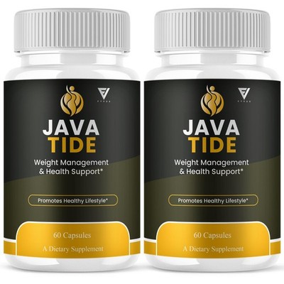 (2 Pack) Java Tide Health Management, JavaTide Advanced Support (120 Capsules)