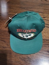 New With Tag XXVI Olympiad Atlanta Georgia Hat Hanes Snapback Cap Dream Team 23