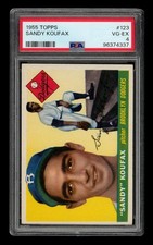 1955 Topps Set-Break #123 Sandy Koufax PSA 4 VG-EX