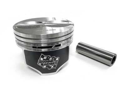 Engine Works 200302-030 Hypereutectic Pistons, Fits Ford SB - Flat Top,4V - 4.03