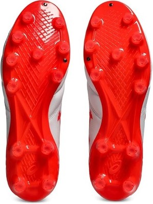 ASICS Soccer Cleats DS LIGHT X-FLY 6 1101A076-101 White/Flash Red