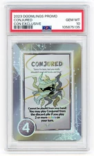 2023 DOOMLINGS CONJURED SPECIAL ED. CON. EXCL. PROMO CARD, PSA 10 TOP POP 1 of 5