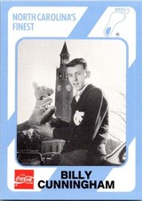 1989-90 Collegiate Collection/Coca-Cola North Carolina's - Billy Cunningham #37