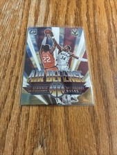 2021-22 Panini Donruss Optic Giannis Antetokounmpo 3 Air Defense Milwaukee Bucks