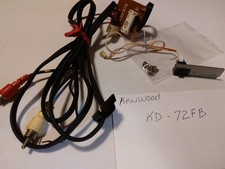 Vintage Original Kenwood KD-72FB Turntable RCA Cords  Ground  Board PARTS ONLY