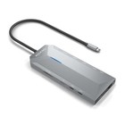AISENS - ASUC-12P005-GR - USB-C Dock 12-in-1, USB-C A 2xHDMI, 1xRJ45, 3xUSB-A, 2