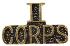 II CORPS HAT PIN