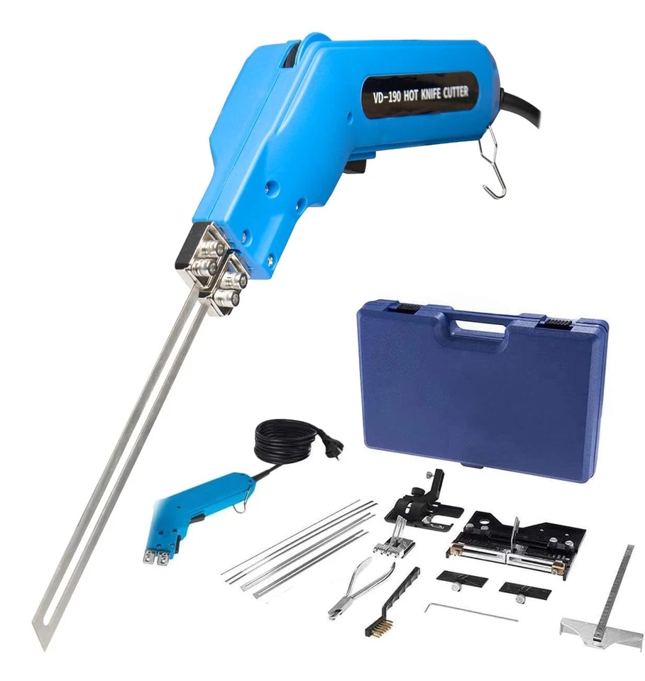 Versatile Foam Cutter Tool - 200W Electric Hot Knife with Stainless Steel Blades - Image 3 of 4