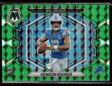 2023 Panini Mosaic #ND-1 Hendon Hooker Green Mosaic Lions Football Card 2402G