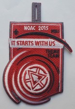 NOAC 2015 OA Order of the Arrow Centennial Theme Team Patch - 65 Made