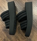Roxy Totally Tubular Platform Sandals Size 8 Black — photo 2