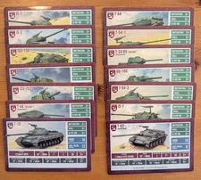 Clash of Steel Global Uprising Soviet Cards
