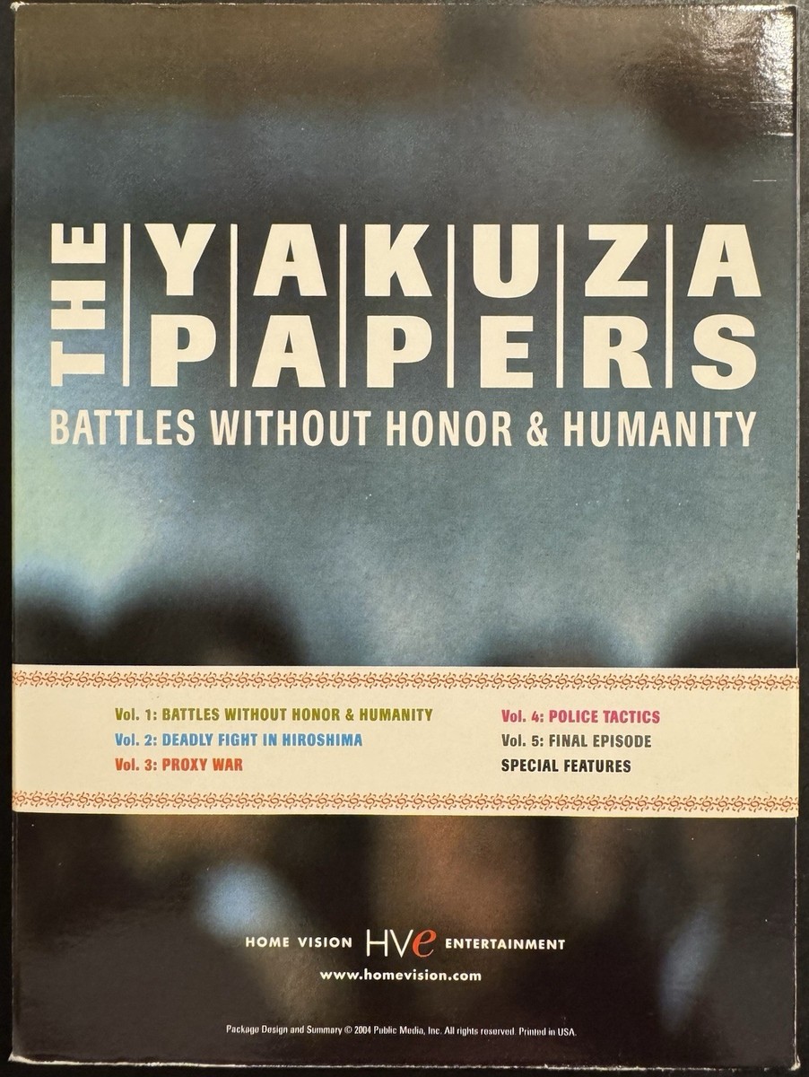 The Yakuza Papers: Battles Without Honor And Humanity (DVD