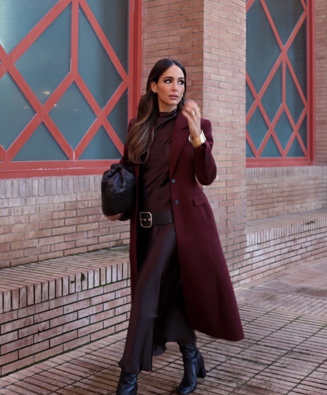 ZARA NWT $229 WOMAN SS25 LONG FITTED COAT ZW COLLECTION