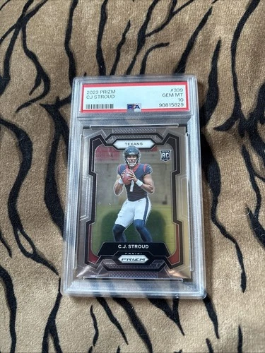 Psa 10 Cj Stroud Prizm Rookie Card