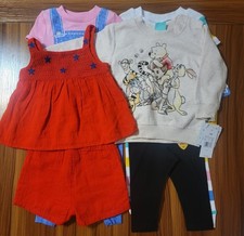 BABY GIRLS CLOTHING LOT SIZE 12MTHS ALL BRAND NEW PIECES