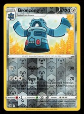 Bronzong 130/192 Reverse Holo Uncommon Rebel Clash Pokemon NM