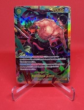 Roronoa Zoro OP06-118 SEC English One Piece Card Game NM Wings of the Captain