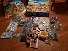 Vintage Playmobil Large Zoo #4850 in Box- Retired- Mostly Sealed! W/ Extras!