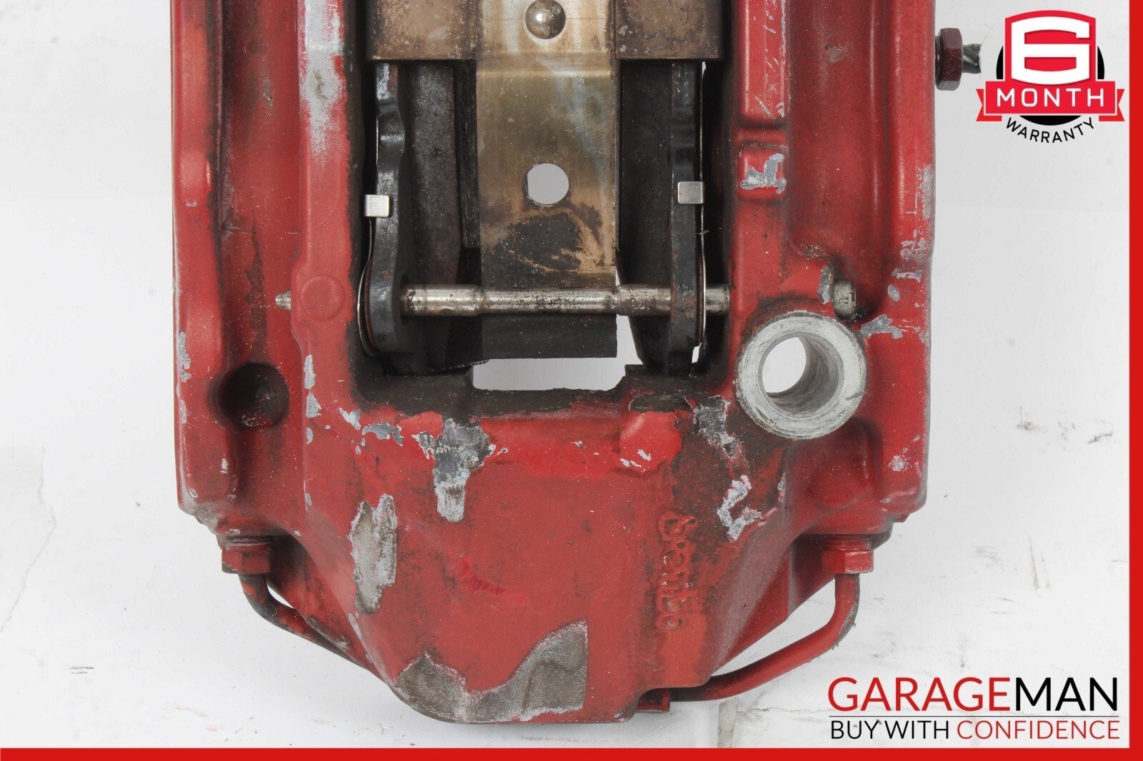 14-17 Maserati Ghibli Front Right & Left Brembo Brake Calipers Set of 2 Pc Red