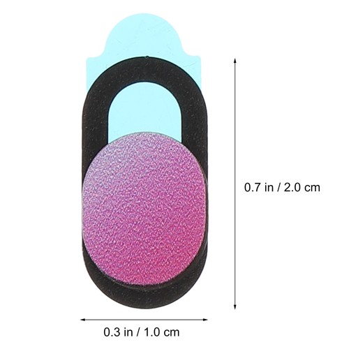 3Pcs Privacy Protector Phone Lens Caps Thin Webcam Cover Blocker - 第 5/12 張圖片