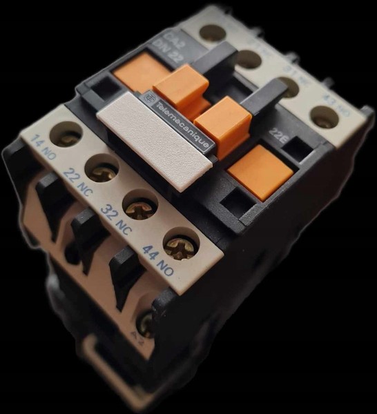 Telemecanique CA2DN22B5 Control Relay 24 V Ac 50/60 Hz, 2NO+2NC, 10 A-image