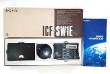 2 pezzi Sony ICF-SW1 SW1E ricevitore banda mondiale in miniatura, da riparare.Lotto di 2