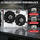 3 Row Radiator+Shroud Fan For 82-1992 1989 Chevy Camaro Pontiac Firebird V8