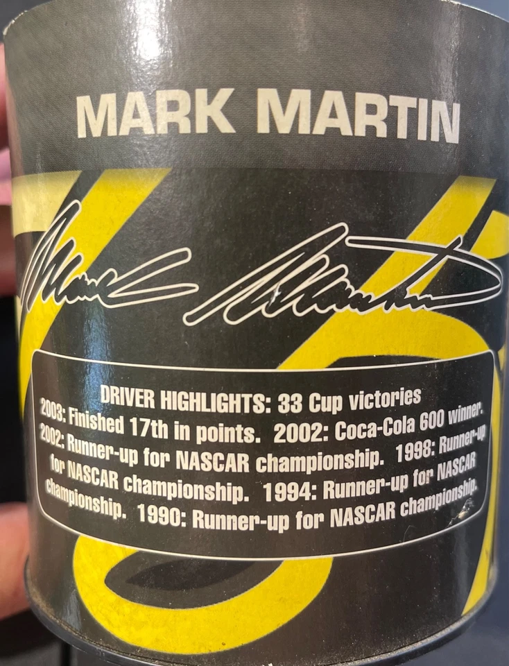 Hot Wheels Mark Martin #6 Pfizer Batman 1/64 FS NEW Model - Image 4 of 4