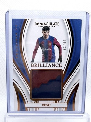 2023-24 Panini Immaculate Collection - Brilliance Pedri #Br-P /99 (MEM)
