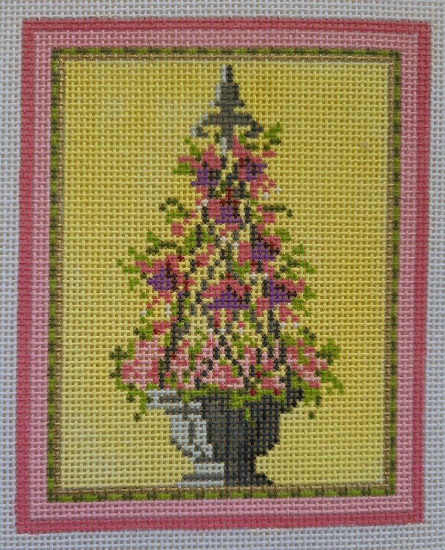 KELLY CLARK DESIGNS**HP NEEDLEPOINT**NORMANDY FUCHSIA