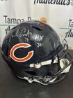 Jim Covert Signed Replica Full Size Helmet Chicago Bears HOF COA