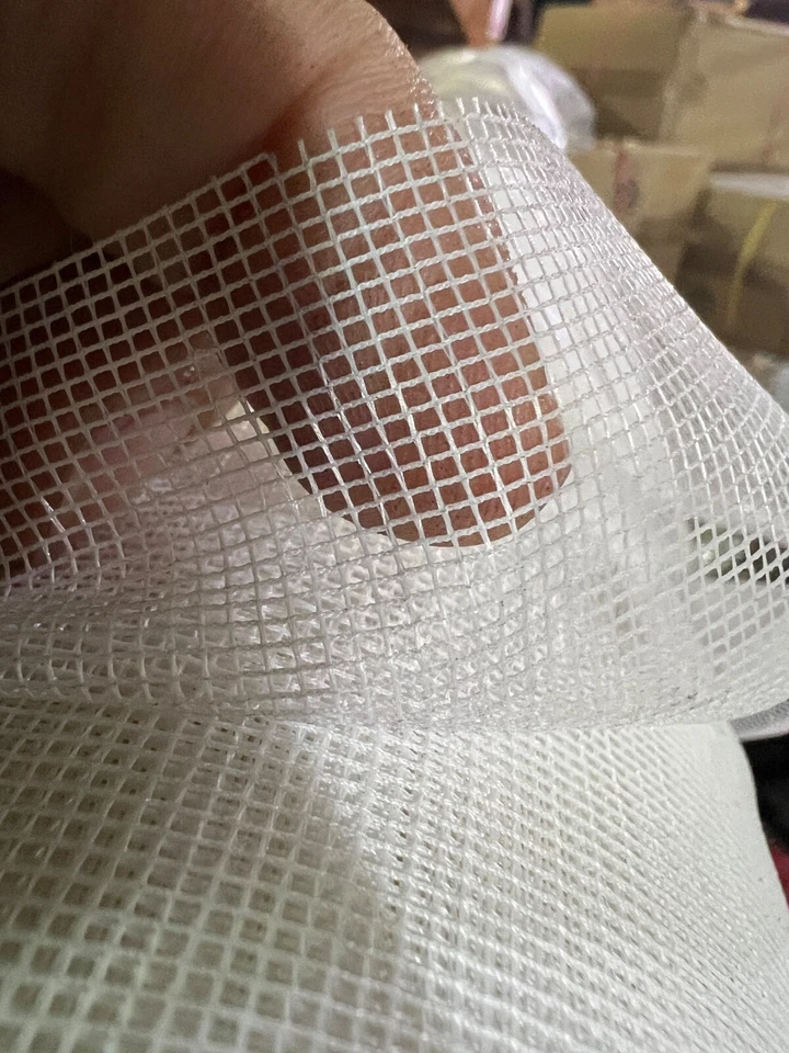 WIDE White Mosquito Netting  Fine Mesh Net Nylon 138” Wide Sold by the Yard - Image 2 of 3