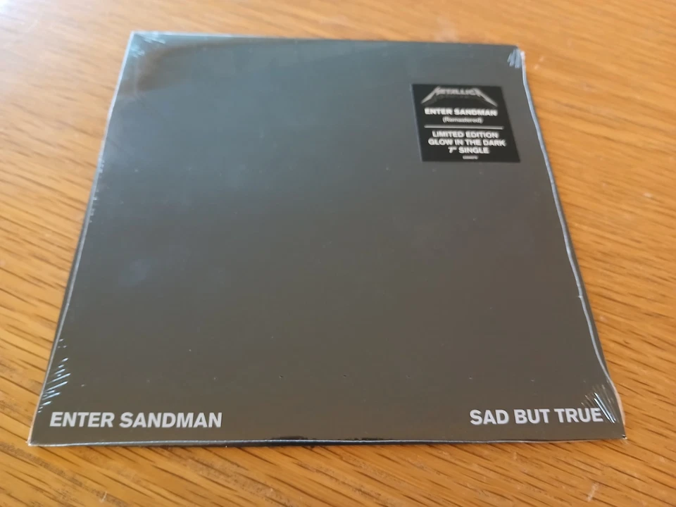 Metallica - Enter Sandman - Glow in the dark 7" Single Vinyl - Nr. 3503/12000 - Bild 2 von 3