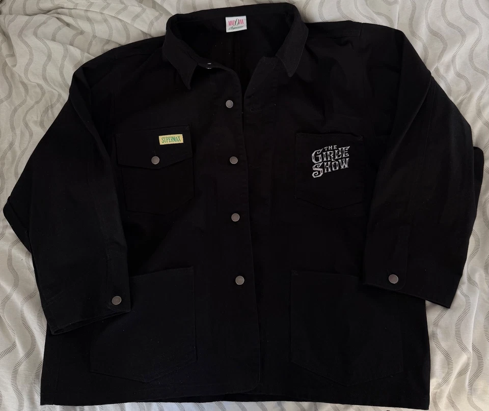 MADONNA - THE GIRLIE SHOW DENIM CREW JACKET - OFFICIAL - Image 4 of 4