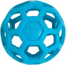 JW Pet Hol-ee Roller Rubber Dog Puzzle Ball Small