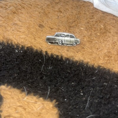 Vintage Soviet Car Badge   VAZ Lada 2102 