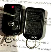 GOH-PCMINI Mazda Remote Starter Car Key Fob Keyless 1-button code alarm OEM fab