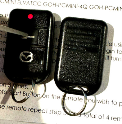 GOH-PCMINI Mazda Remote Starter Car Key Fob Keyless 1-button transmtiter entry