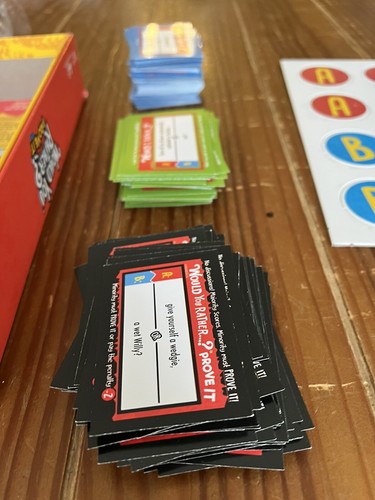 Would You Rather? Prove It Game Kids 8+ 3-6 Players - Picture 8 of 11