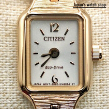 CITIZEN Kii: EG2043-57A Gold Eco Drive Solar Women's Watch New in Box