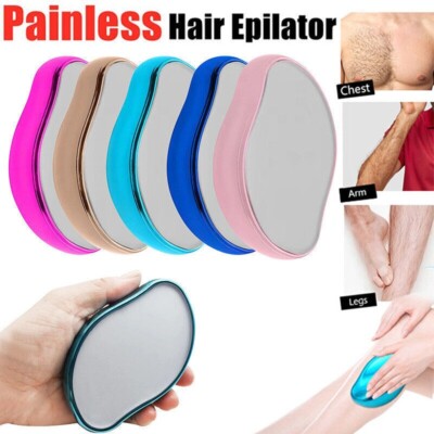 Schmerzlose Haarentfernung physikalische Epilierer Crystal Hair Eraser für Bein