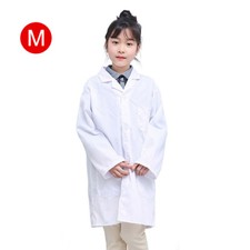 Kids Doctors White Lab Coat Scientist Childrens Fancy Dress Costume Girls Boys