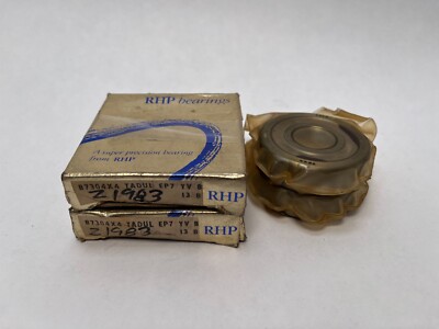 RHP 7304ATDULP4 Bearing 7304-A-T-DUL-P4 B7304X4TADULEP7 20x52x15 mm 2 Pcs